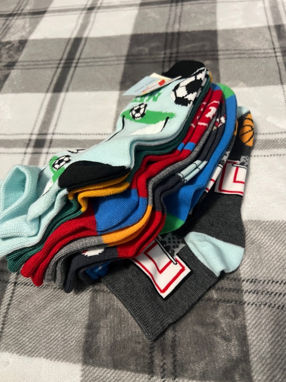 Youth Sports Crew Socks - Assorted Colors